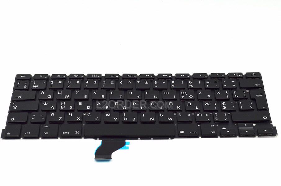NEW UKrainian Keyboard for Apple Macbook Pro A1502 13" 2013 2014 2015 Retina