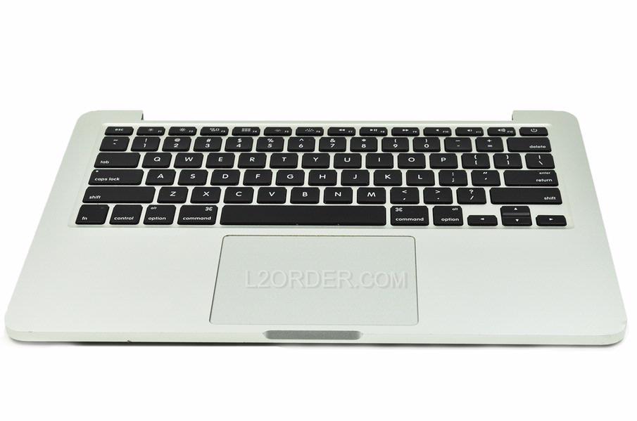 Grade B US Keyboard Top Case Palm Rest with Battery A1493 Trackpad for Apple Macbook Pro 13" A1502 2013 2014 Retina
