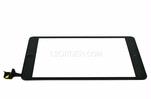 NEW Black LCD LED Touch Screen Digitizer Glass with Home Button IC Connector for iPad Mini 1 2 A1432 A1454 A1455 A1489 A1490