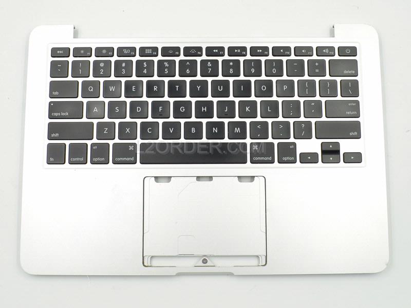 Grade B US Keyboard Top Case Palm Rest without Trackpad for Apple Macbook Pro 13" A1502 2013 2014 Retina