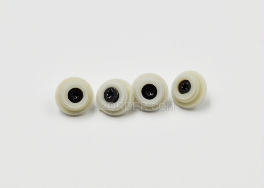 Hard Drive HDD Screw Screws Set 4PCs With Rubber for Apple MacBook Pro 15" A1260 A1226 A1150 A1211 17" A1261 A1229 A1212 A1151