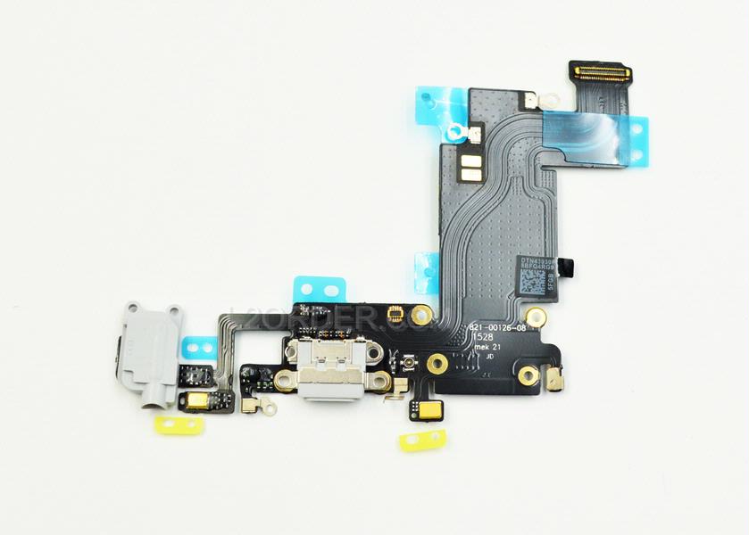 NEW White Dock Charging Port Headphone Microphone Connector 821-00126-A for iPhone 6S Plus A1634 A1687 A1699