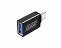 E2E Black USB 3.0 to USB Type-C OTG Adapter for USB-C Devices Smart Phone Table and Laptop