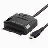E2E SATA III to USB Type-C 3.1 Cable Adapter For 2.5" 3.5" HDD SSD Hard Drive 12V AC Adapter not included
