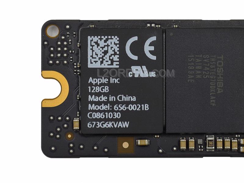 Toshiba 128GB SSD Solid State Drive 656-0021B for MacBook Air 11