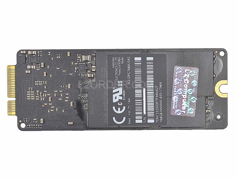 768GB SSD Solid State Hard Drive 655-1796A for Apple Macbook Pro Retina 13" A1425 15" 2012 2013 A1398 2012 Early 2013