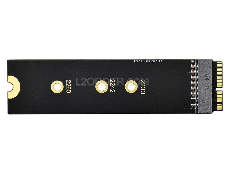 NGFF M.2 NVME SSD Adapter Card Upgraded Kit for MacBook Air 11" A1465 13" A1466 2013 2014 2015 Pro 13" A1502 2013 2014 2015 Pro 15" A1398 late 2013 2014 2015 Mac Pro A1481 2013