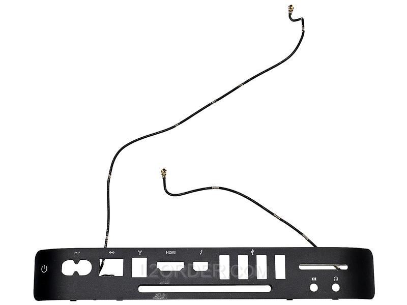 Used Rear Port Bezel with Power Button Wifi Bluetooth Antenna cable 806-0834 for Apple Mac Mini A1347 2010 2011 2012