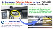 MacBook Pro A1706 A1708 A1707 LCD Flexgate Backlight Cable Broken Repair Service