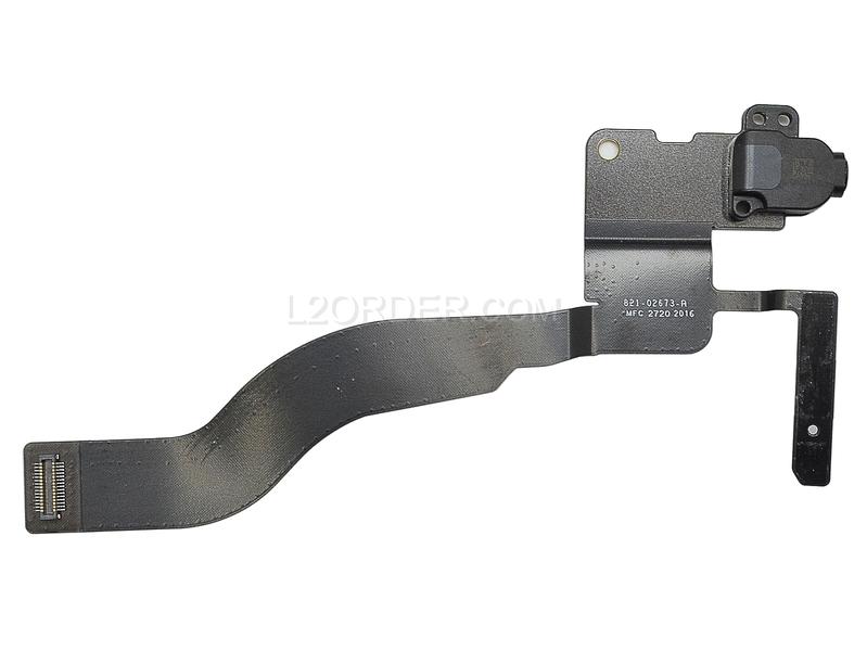 Used Audio Jack Mic Flex Cable 821-02673-A for Apple Macbook Pro 13" A2289 2020 Retina