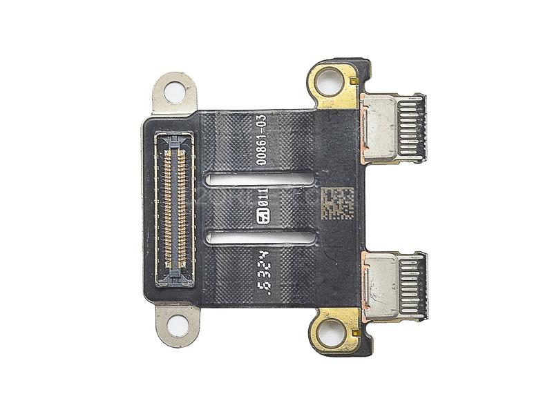 USED DC Jack Charging Port I/O Type-C USB-C Board Flex Cable DC jack 821-00861-03 821-00861-A 00861-03 00861-A for Apple Macbook Pro 13" A1706 15" A1707 2016 2017 Retina