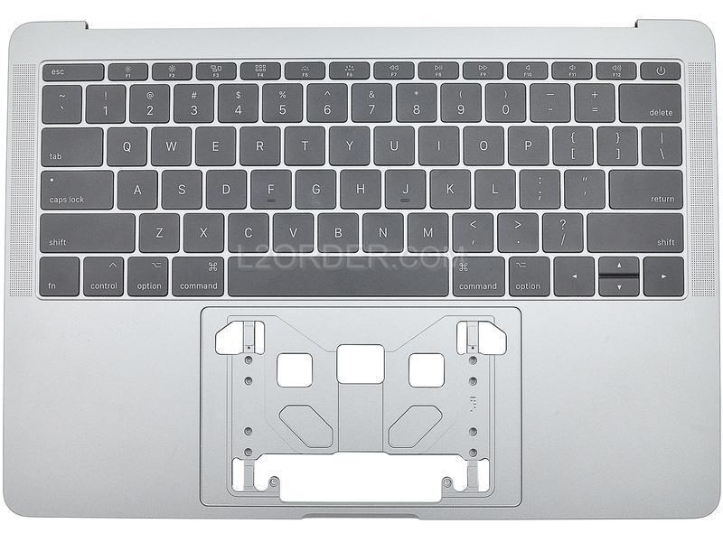 Grade B Space Gray US Keyboard Top Case Palm Rest for Apple Macbook Pro 13" A1708 2016 2017 Retina