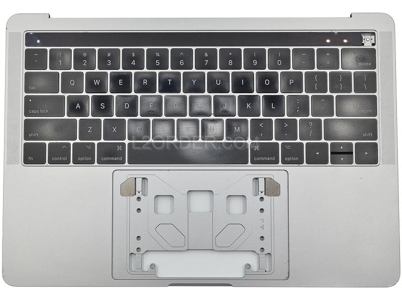 Grade B Space Gray US Keyboard Top Case Palm Rest with Touch Bar for Apple Macbook Pro 13" A1706 2016 2017 Retina