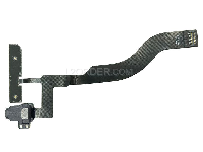 USED Black Audio Jack Microphone Mic Cable 821-00790-05 821-00790-A for Apple Macbook Pro 13" A1708 2016 2017 Retina