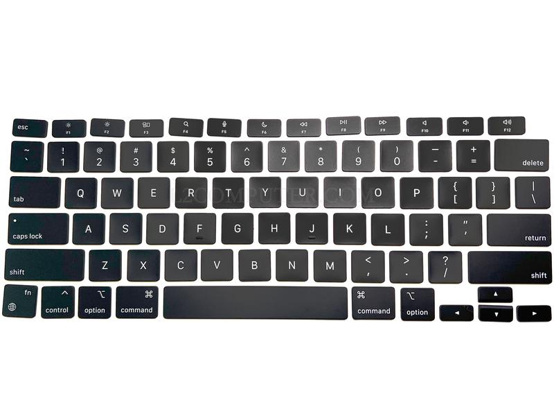 NEW One Set Replacement Black Keyboard Key Cap for Apple Macbook Air 13" A2337 2020