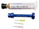 L2TechEase Professional BGA Soldering Paste Flux Grease No-Clean BGA-128-VL 10cc with Reusable Piston Pusher