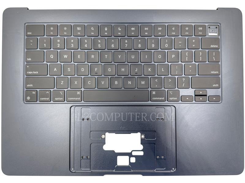 Grade A Dark Blue "Midnight" US Keyboard ToPCase Palm Rest With Battery A2797 for Apple Macbook Air 15" A2941 2023 M2