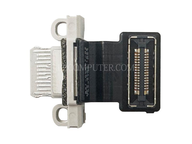 NEW White DC Jack Charging Port I/O Type-C USB-C Board Flex Cable 821-04807-02 821-04807-A for Apple Macbook Air 13" A3113 2024