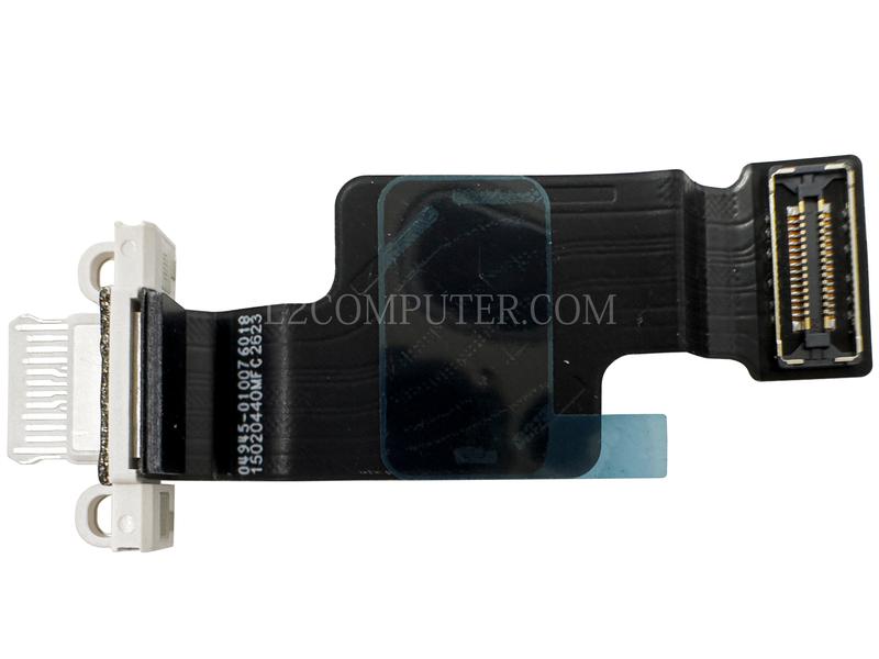 NEW White DC Jack Charging Port I/O Type-C USB-C Board Flex Cable 821-04810-03 821-04810-A 04810-03 04810-A for Apple Macbook Air 15" A3114 2024