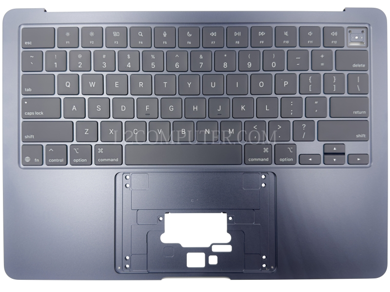 New Dark Blue "Midnight" US Keyboard Top Case Palm Rest with Battery 0303S for Apple Macbook Air 13" A3240 2025