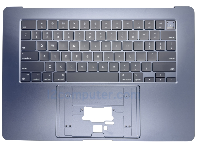 Grade A Dark Blue "Midnight" US Keyboard Top Case Palm Rest with Battery A2797 for Apple Macbook Air 15" A3114 2024
