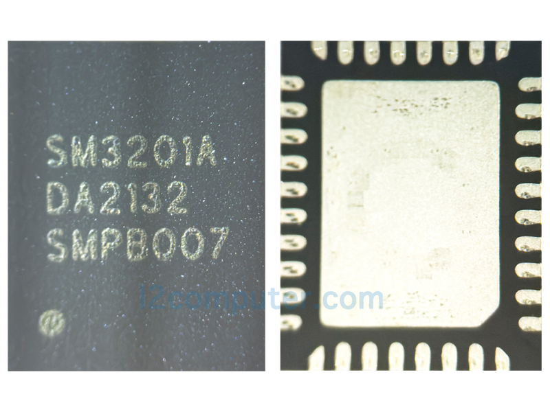 SM3201A QFN 36 pin Power IC Chip Chipset