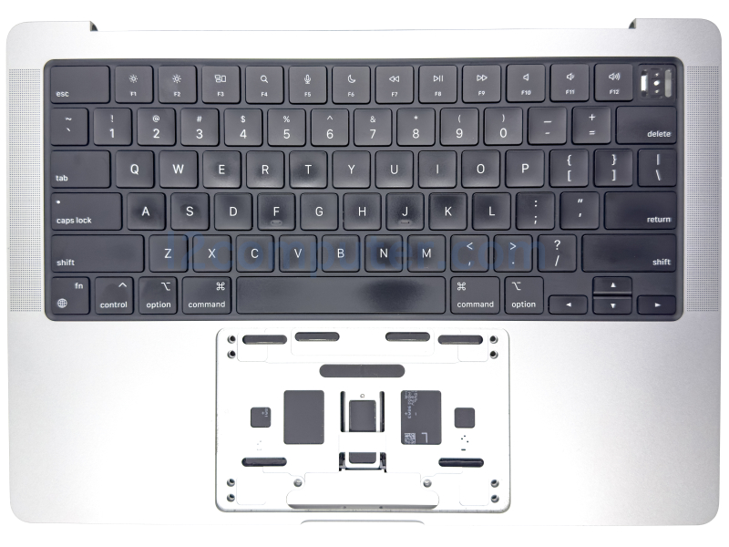Grade A Silver US Keyboard Top Case Palm Rest with Battery A2519 for Apple Macbook Pro 14" A2442 2021