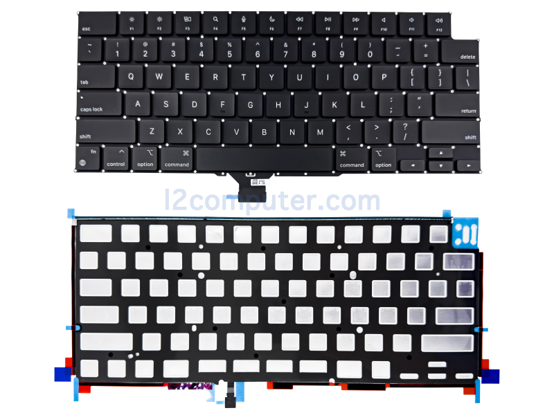 US Keyboard with Backlight Backlit for Apple MacBook Pro 16" A2991 A3403 A3186