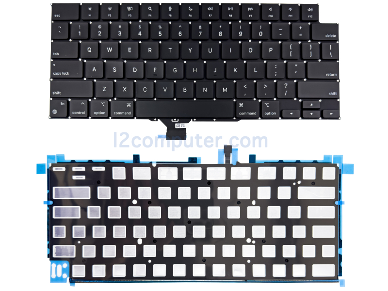 US Keyboard with Backlight Backlit for Apple MacBook Pro 14" A2918 A2992 A3112 A3401 A3185