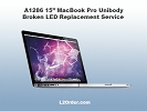A1286 15" MacBook Pro Broken Glossy LED Replacement Service
