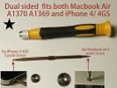 High Quality Dual Sided 5 Point Star Pentalobe Screwdriver 0.8mm 1.2mm